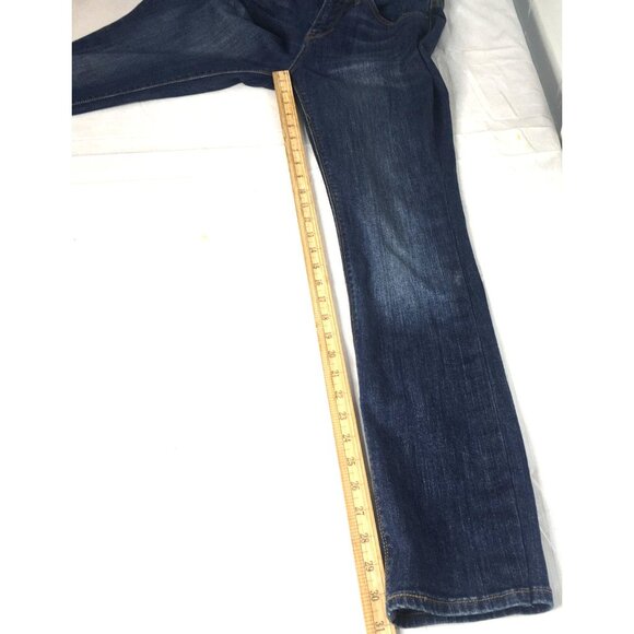 Levi's Jeans Womens 27x32 Dark Blue 525 Perfect Waist Straight Leg Denim sz 4 M - Picture 5 of 16